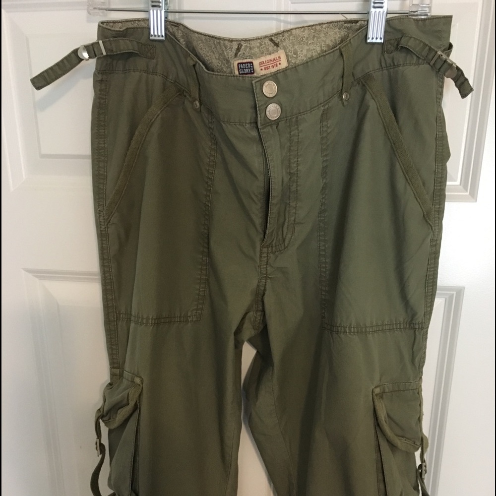 Olive green pants size 12